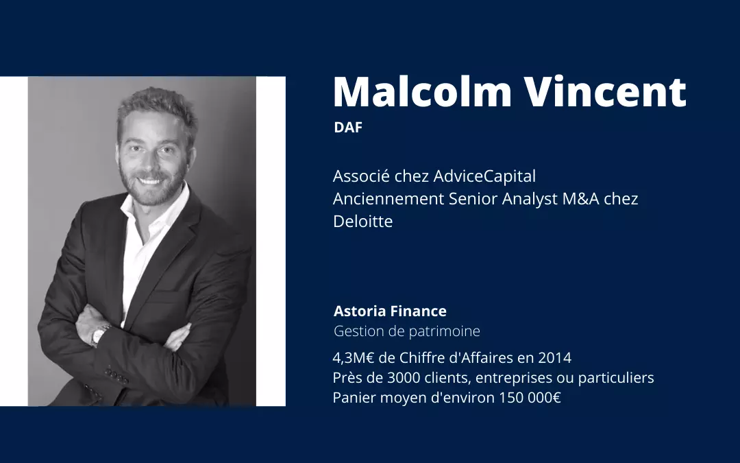Pilotage du cash lors de nouvelles acquisitions – Malcolm Vincent, Astoria Finance